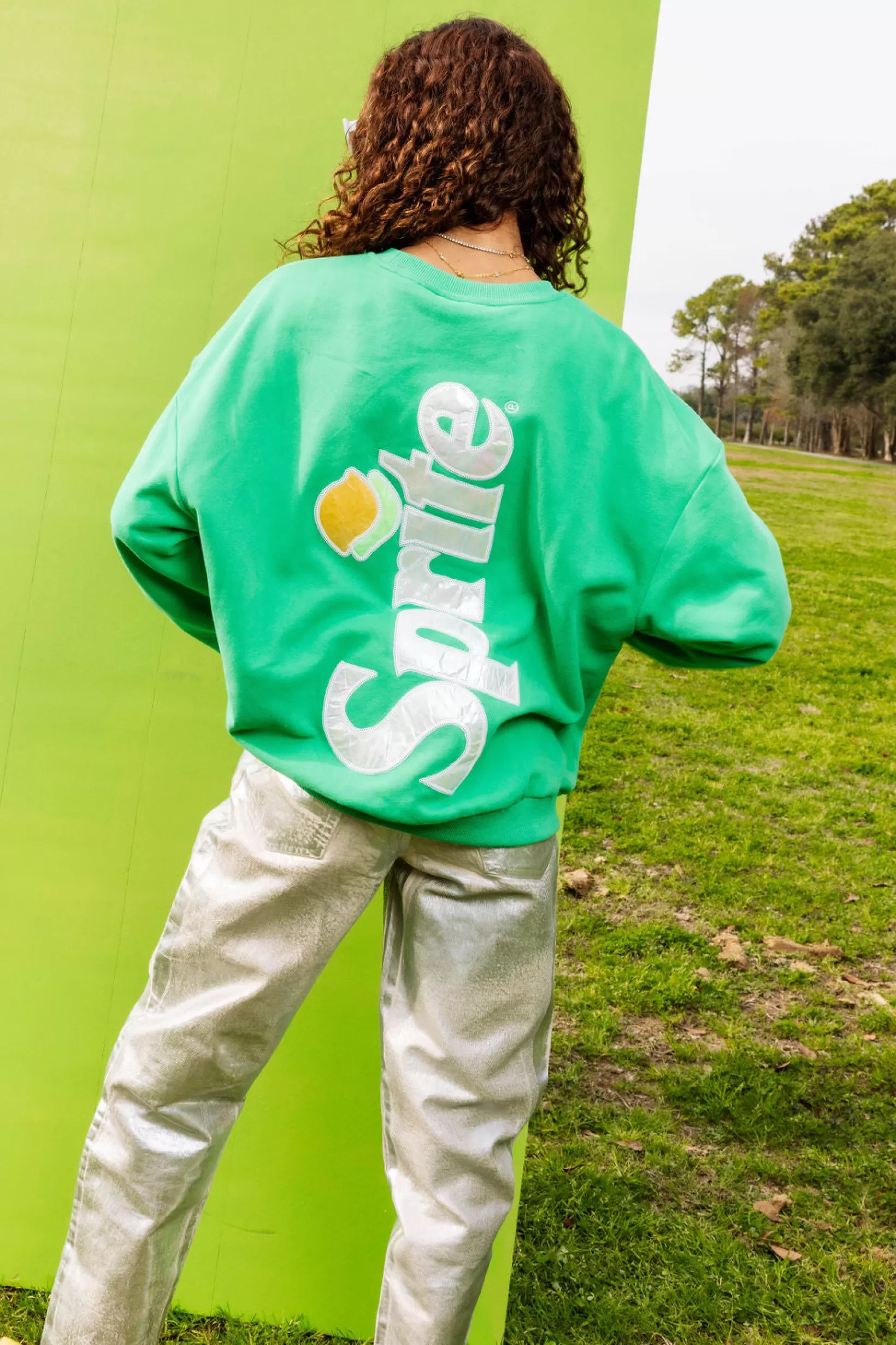 New Queen of Sparkles Sprite® Sweatshirt Green