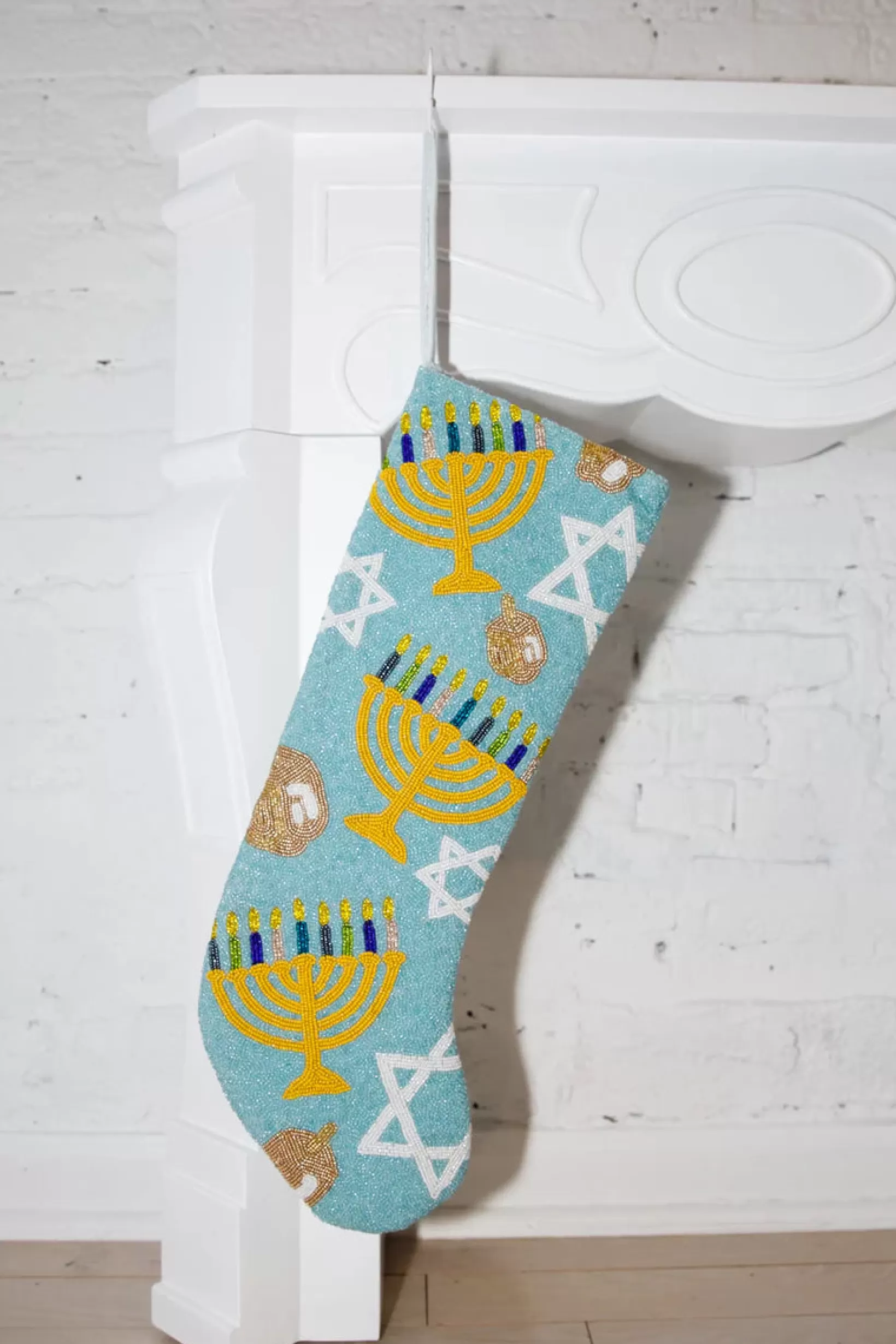 Sale Queen of Sparkles ITES x Sami Riccioli x Blue Hanukkah Stocking