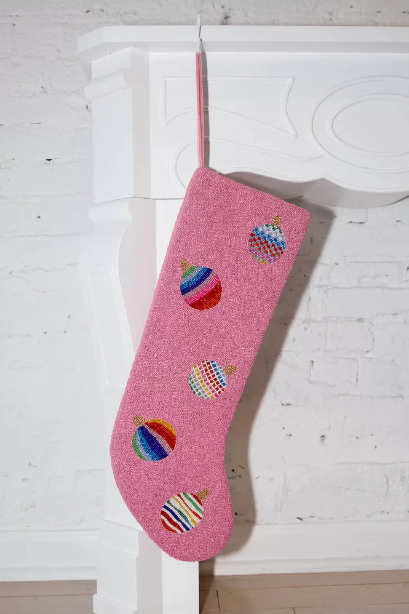 Clearance Queen of Sparkles ITES x Sami Riccioli x Pink Ornament Stocking