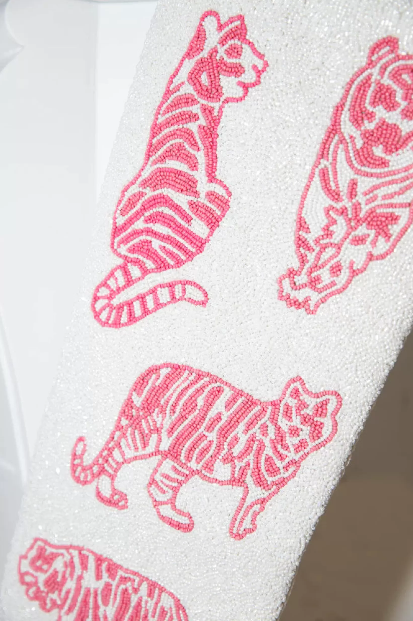 Best Sale Queen of Sparkles ITES x Sami Riccioli x White & Pink Tiger Stocking