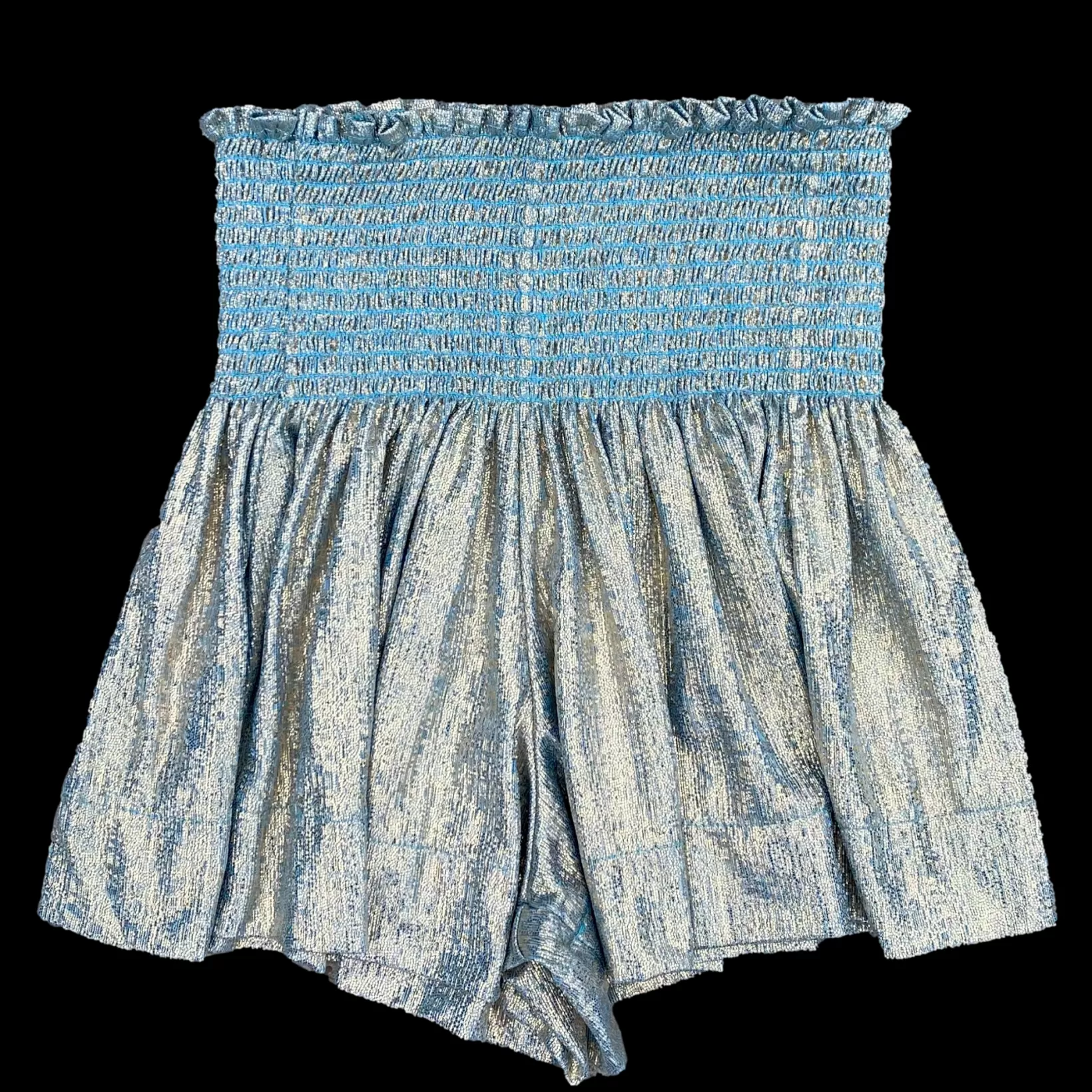 Outlet Queen of Sparkles Mint Pebble Swing Shorts