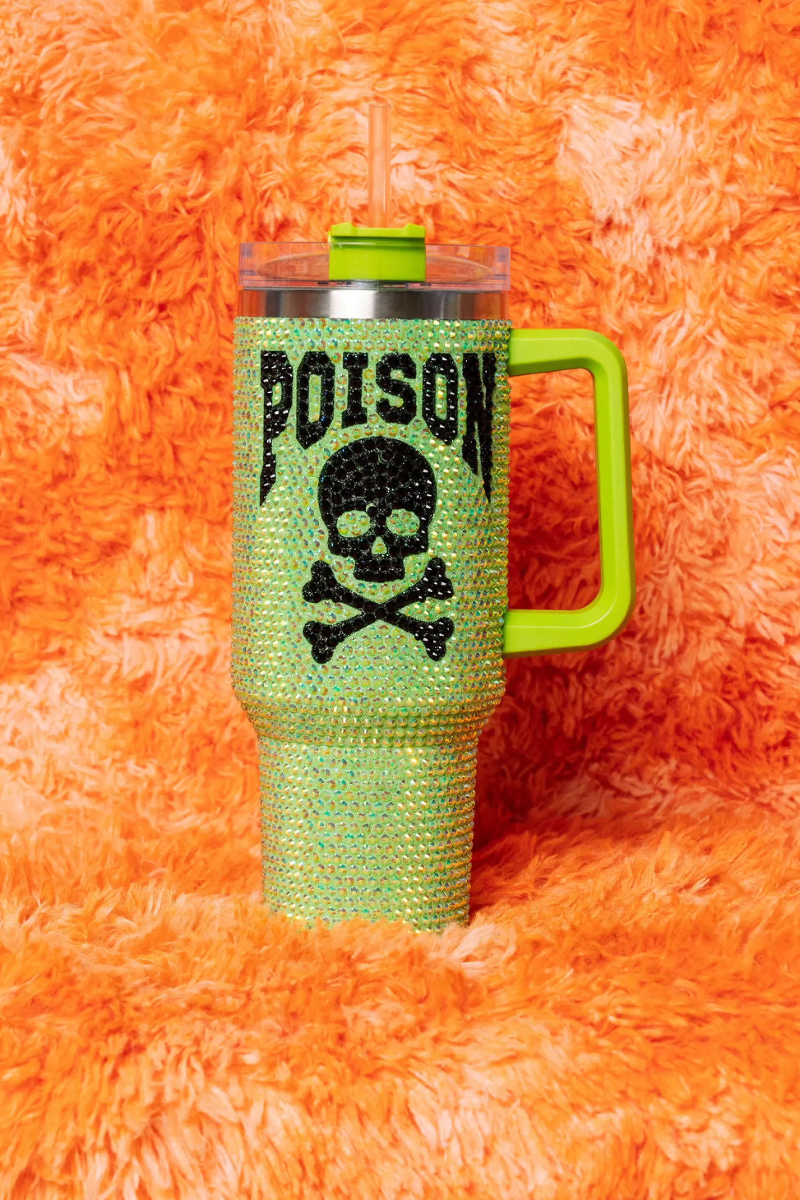 Store Queen of Sparkles Poison Tumbler Neon Green