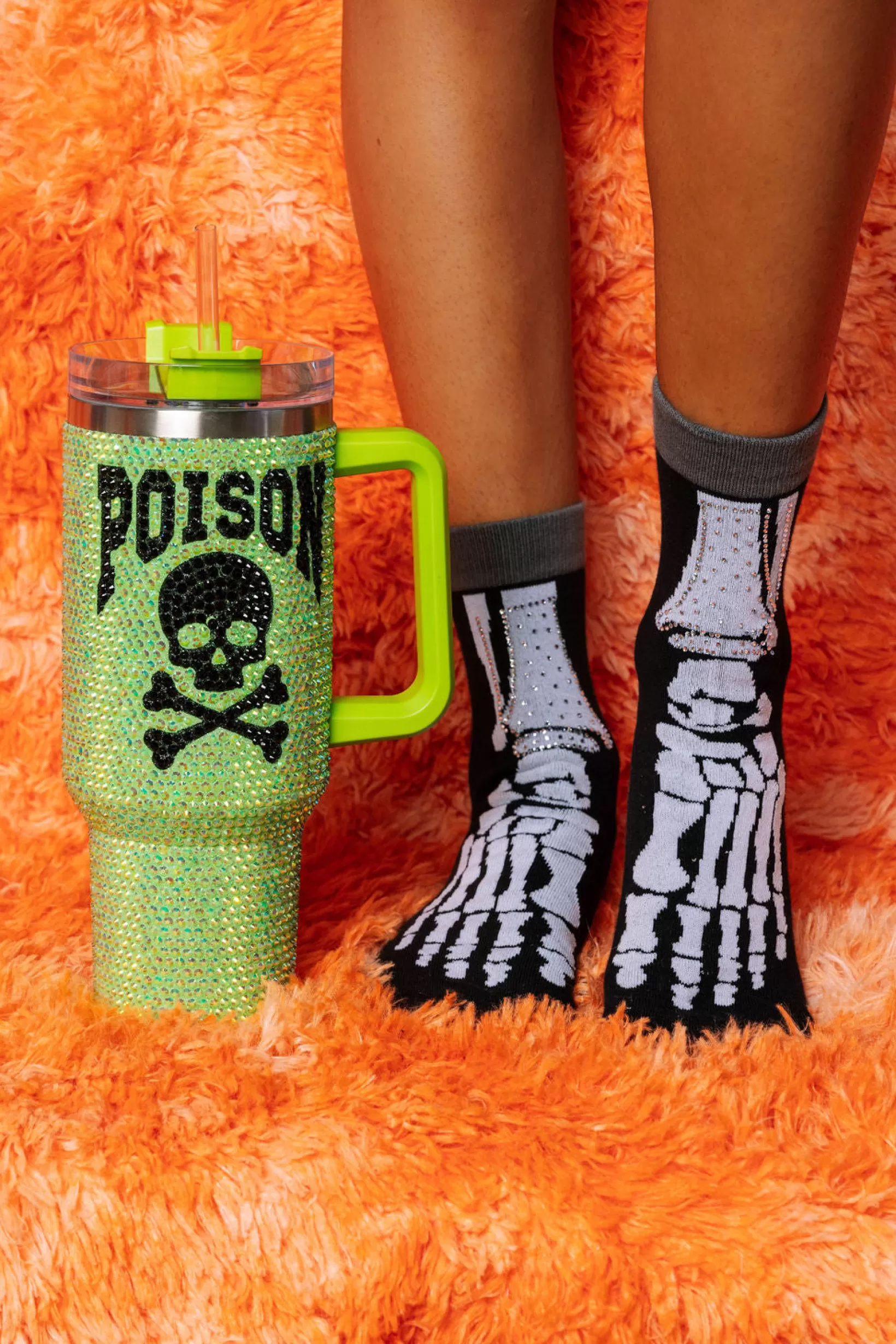 Store Queen of Sparkles Poison Tumbler Neon Green